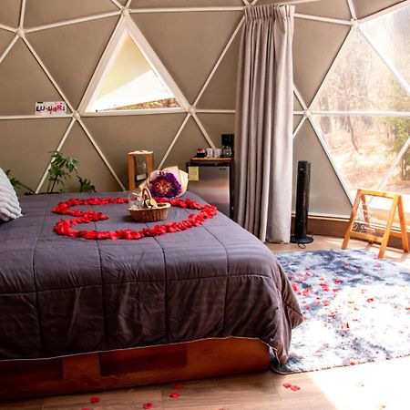 Luahara Glamping Tapalpa - Domo Natural Experience Buitenkant foto