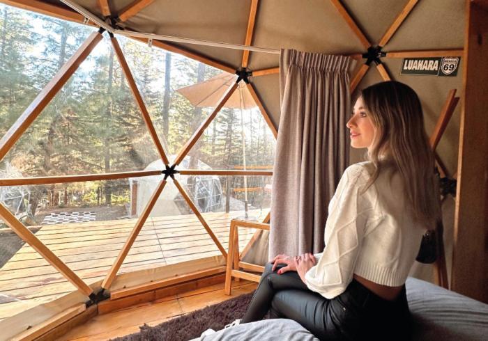 Luahara Glamping Tapalpa - Domo Natural Experience Buitenkant foto