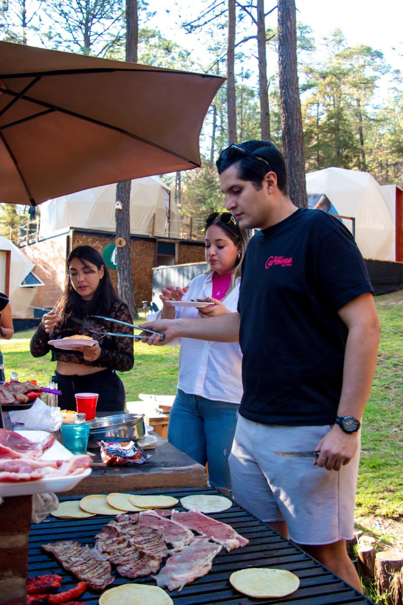 Luahara Glamping Tapalpa - Domo Natural Experience Buitenkant foto