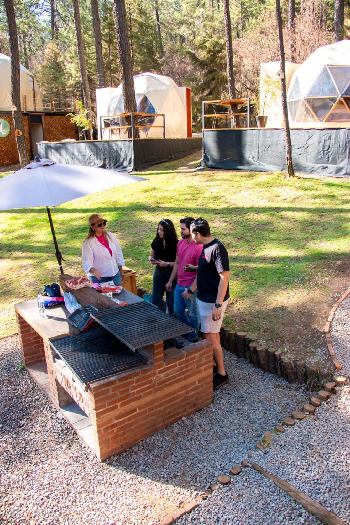 Luahara Glamping Tapalpa - Domo Natural Experience Buitenkant foto