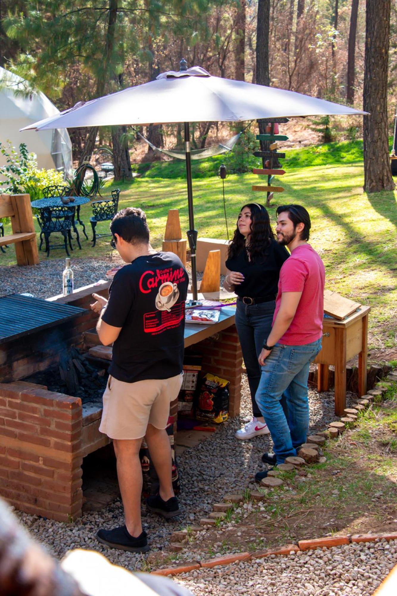 Luahara Glamping Tapalpa - Domo Natural Experience Buitenkant foto
