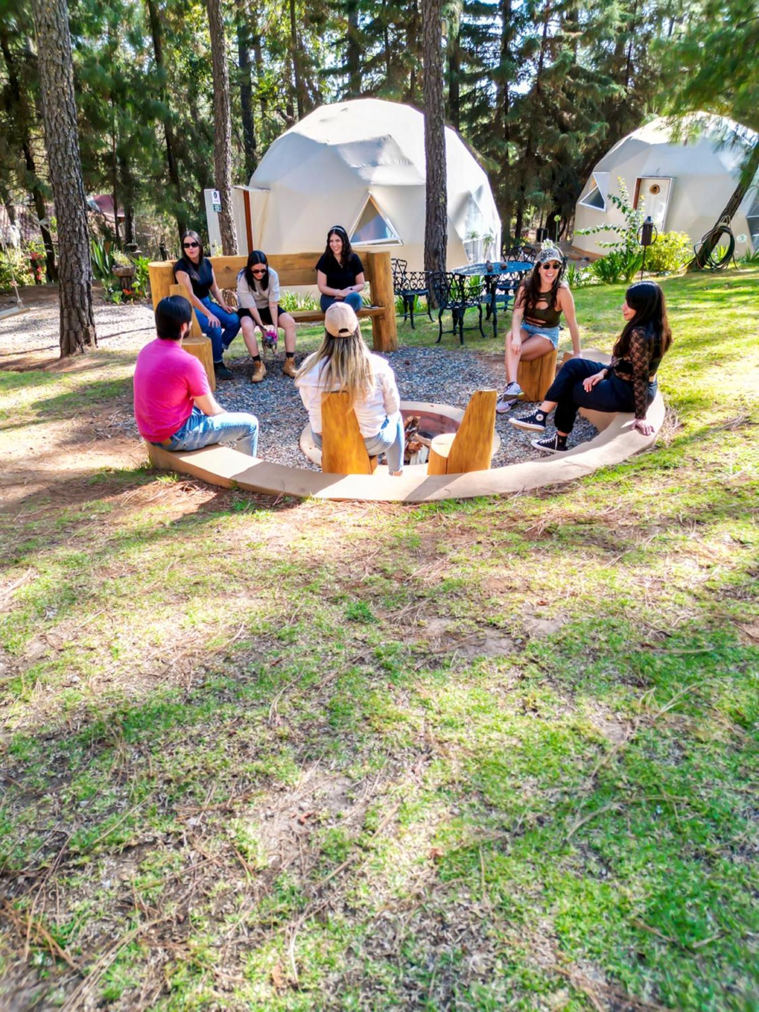 Luahara Glamping Tapalpa - Domo Natural Experience Buitenkant foto