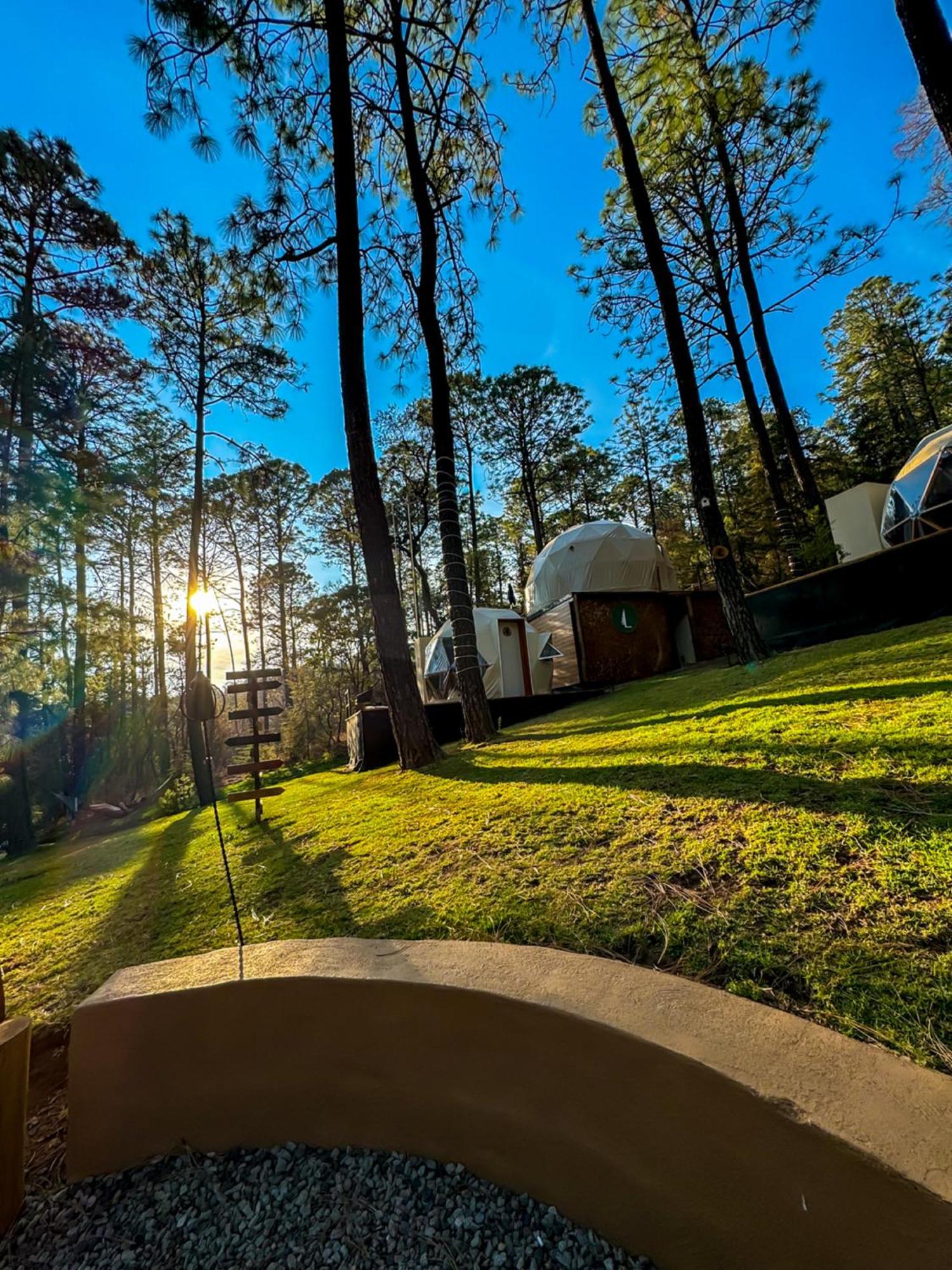Luahara Glamping Tapalpa - Domo Natural Experience Buitenkant foto
