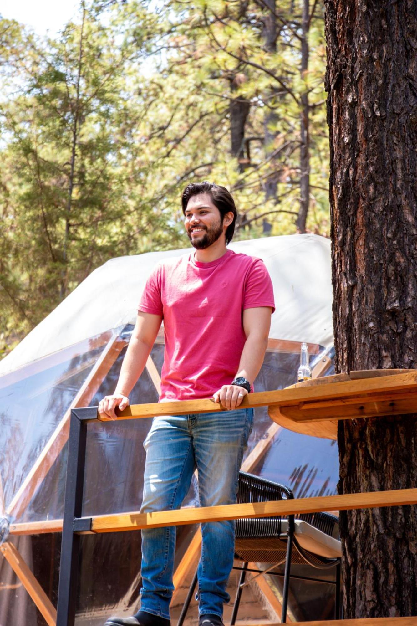 Luahara Glamping Tapalpa - Domo Natural Experience Buitenkant foto