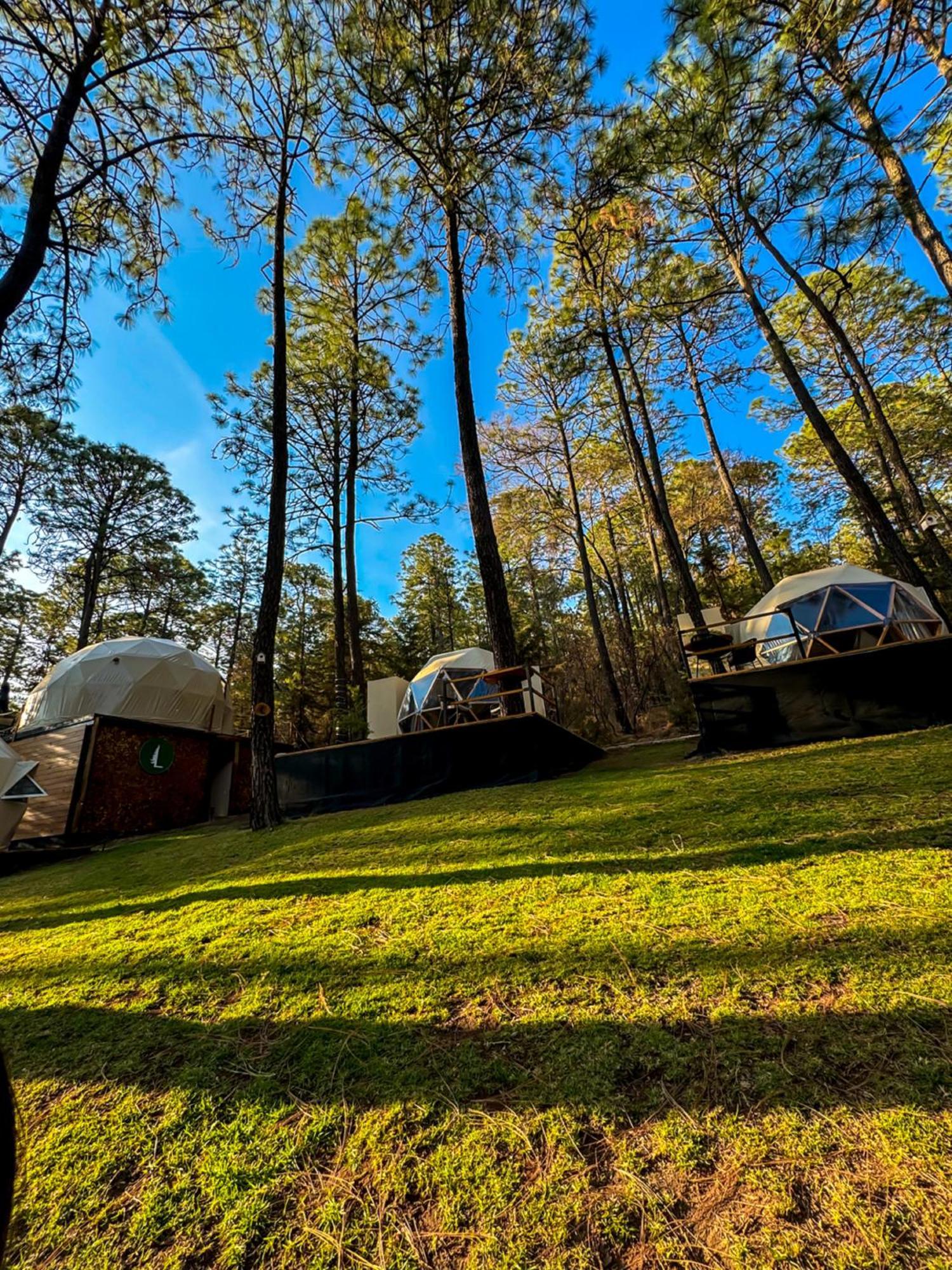 Luahara Glamping Tapalpa - Domo Natural Experience Buitenkant foto