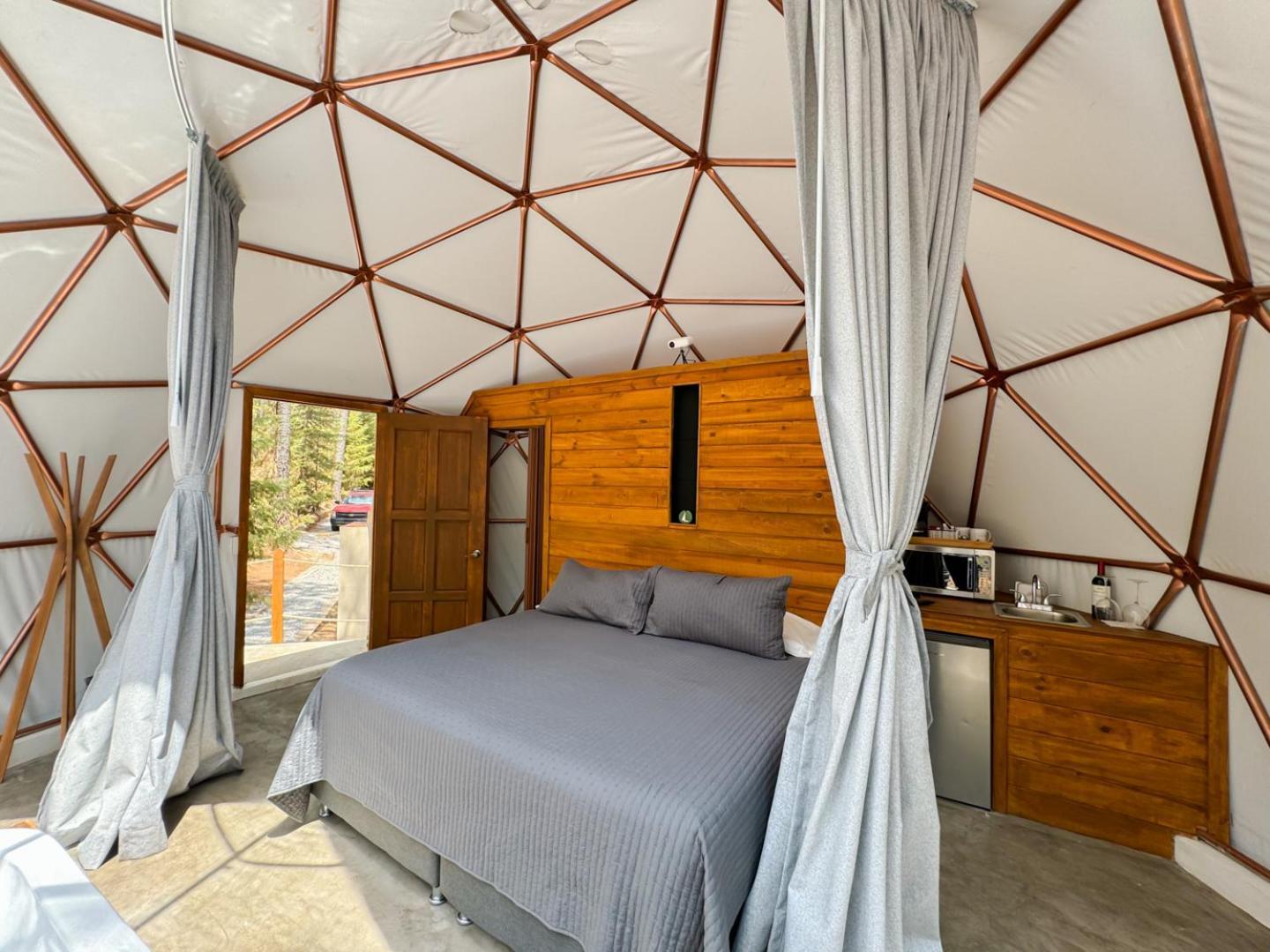Luahara Glamping Tapalpa - Domo Natural Experience Buitenkant foto