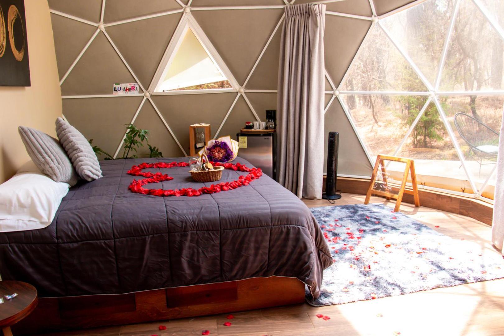 Luahara Glamping Tapalpa - Domo Natural Experience Buitenkant foto