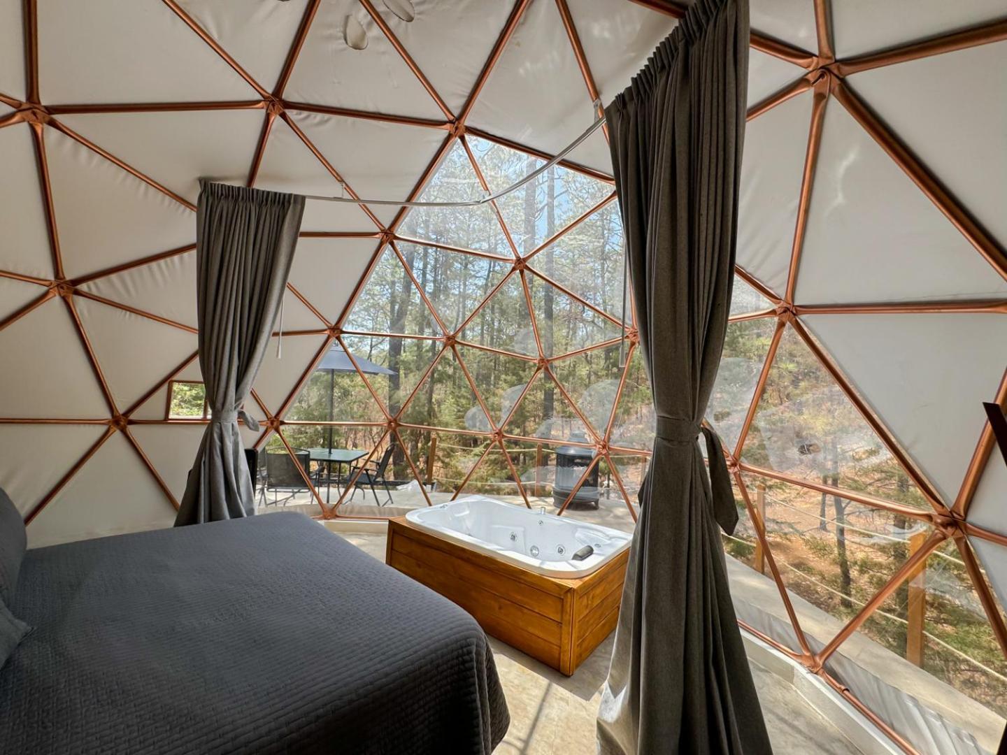 Luahara Glamping Tapalpa - Domo Natural Experience Buitenkant foto