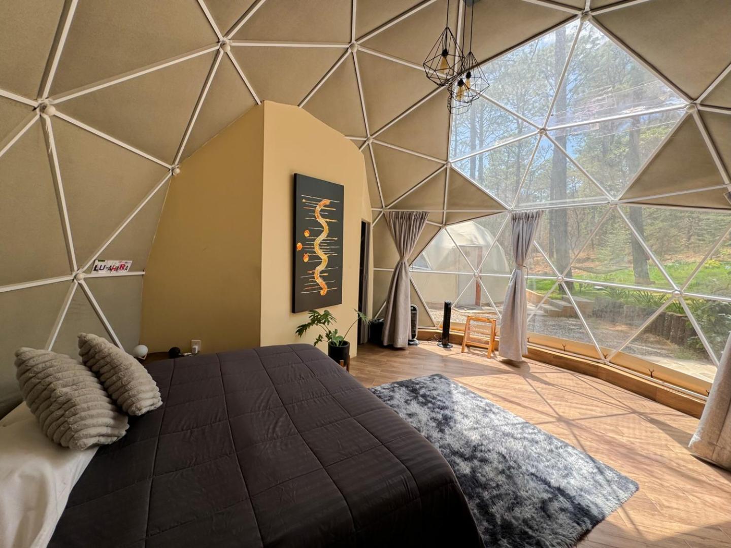 Luahara Glamping Tapalpa - Domo Natural Experience Buitenkant foto