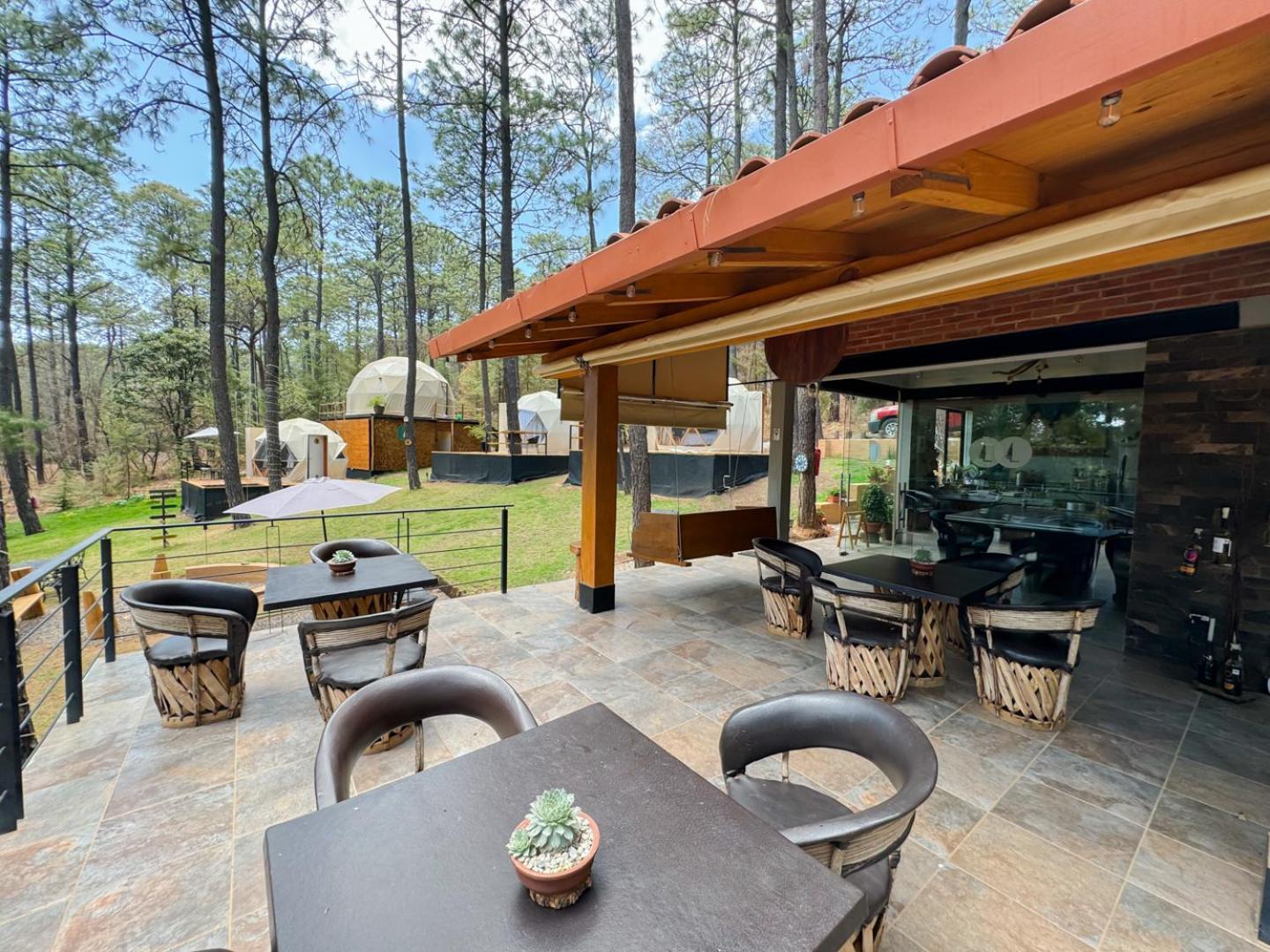 Luahara Glamping Tapalpa - Domo Natural Experience Buitenkant foto