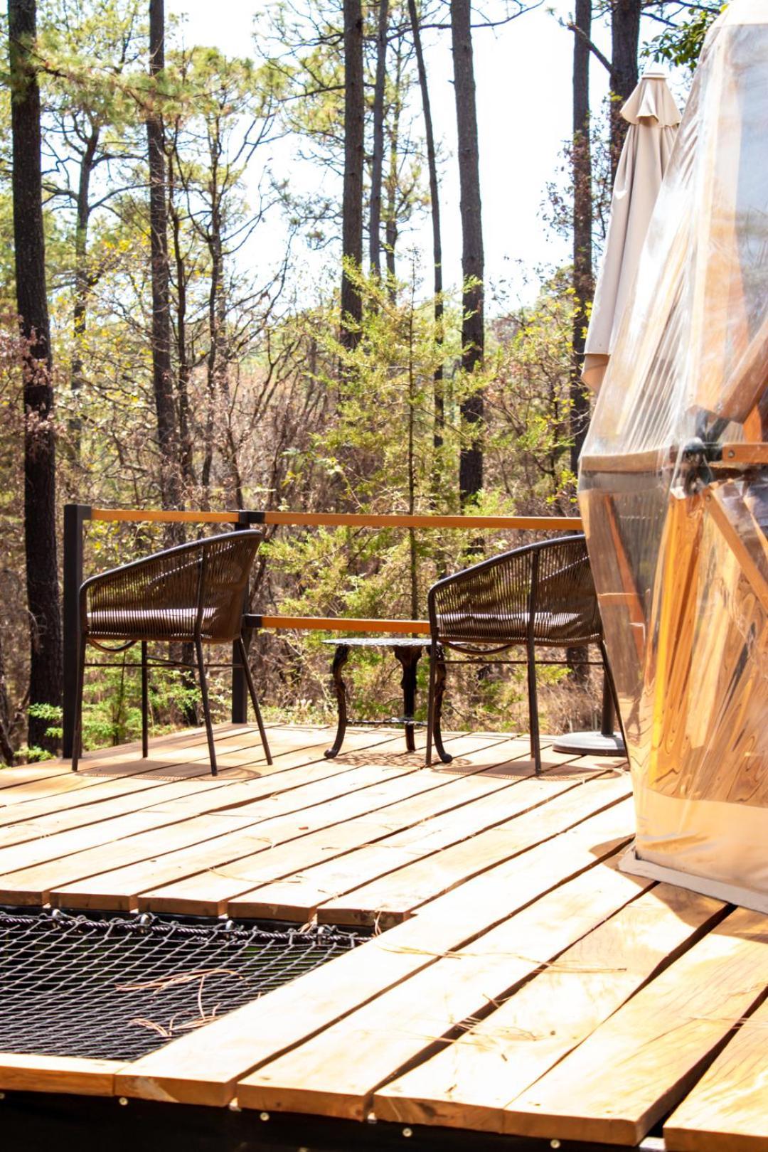 Luahara Glamping Tapalpa - Domo Natural Experience Buitenkant foto