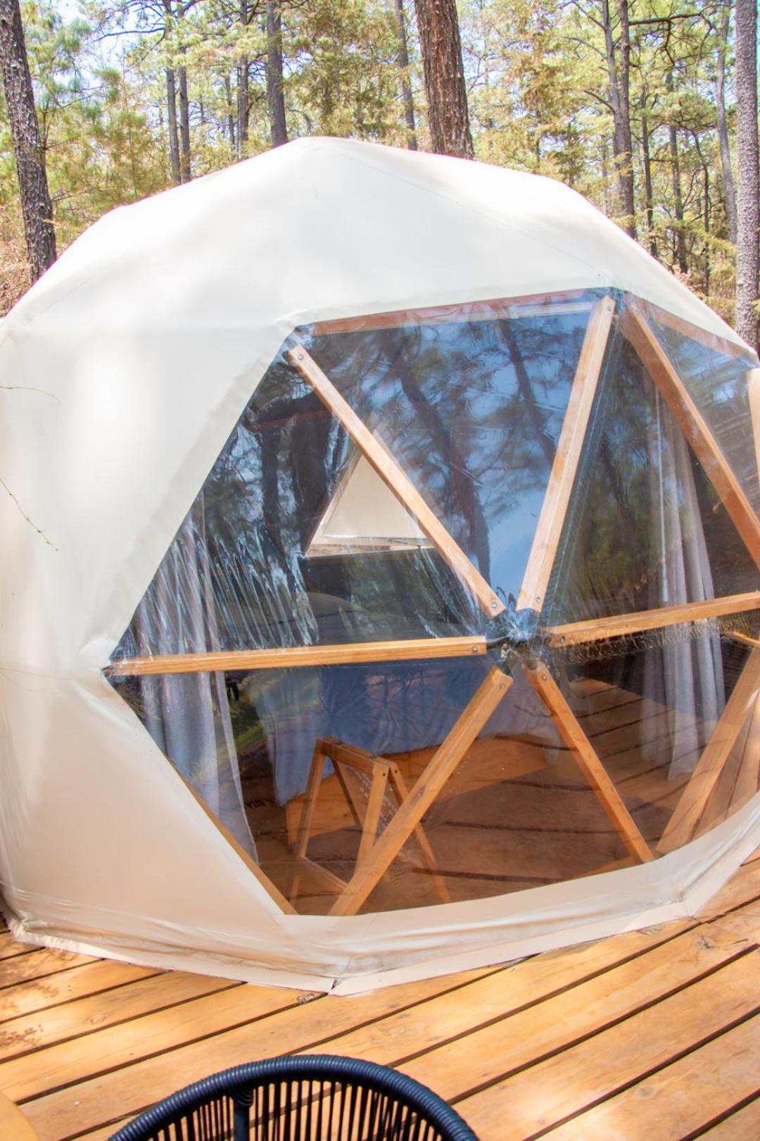 Luahara Glamping Tapalpa - Domo Natural Experience Buitenkant foto